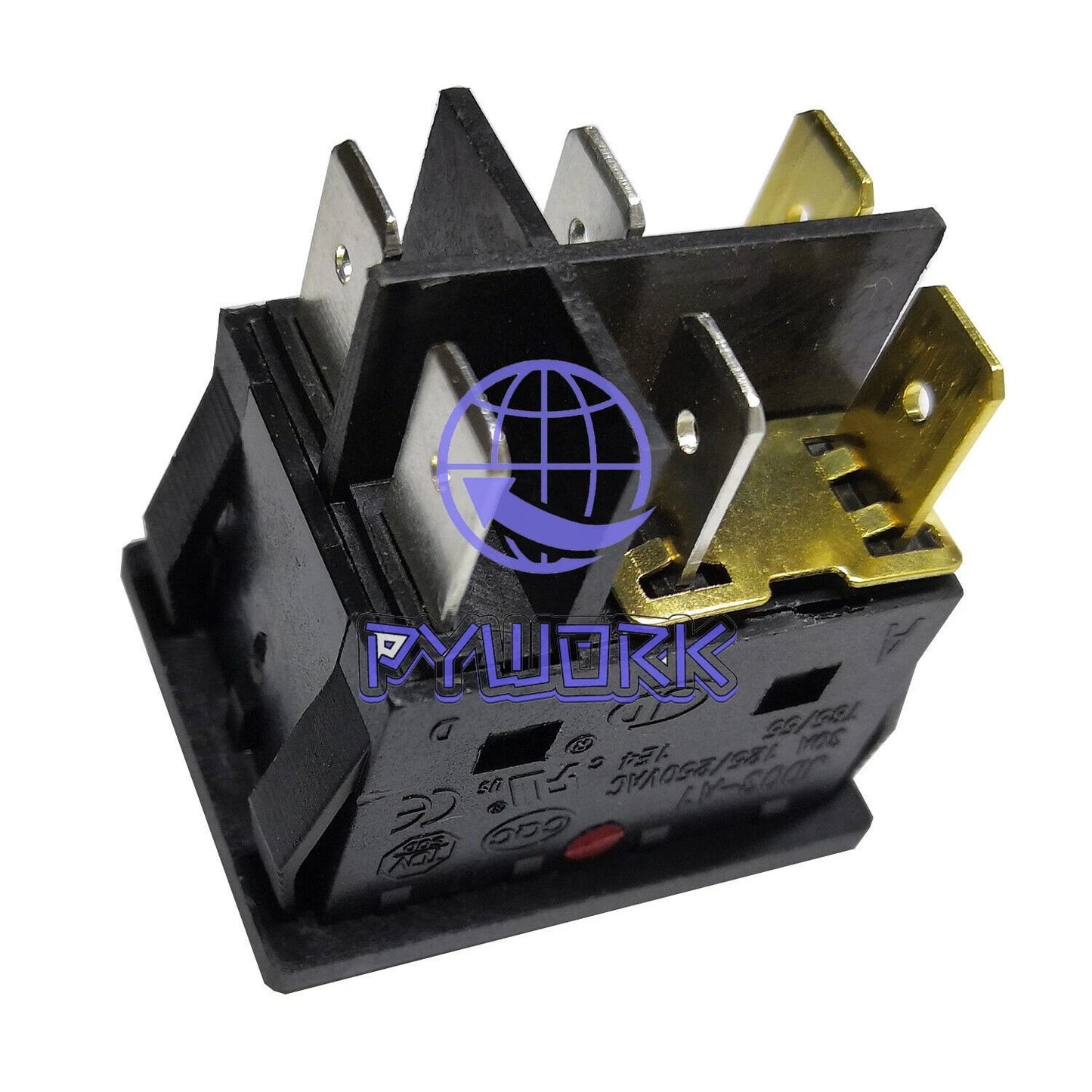 JD03-A1 6Pin 2pcs Rocker Switch 125/250V 30A Inverter Welding Machine button