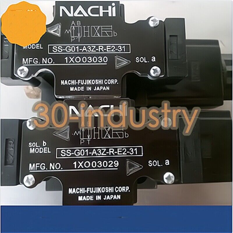 New NACHI Solenoid Valve SS-G01-A3Z-R-E2-31 for Precision Applications - NACHI