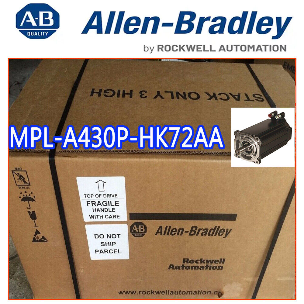 Allen Bradley MPL-A430P-HK72AA Kinetix MP Servo Motors | High-Precision Industrial servo motor | 24V DC | 500W | 3000RPM | High torque | Easy control | Industrial grade - ALLEN BRADLEY