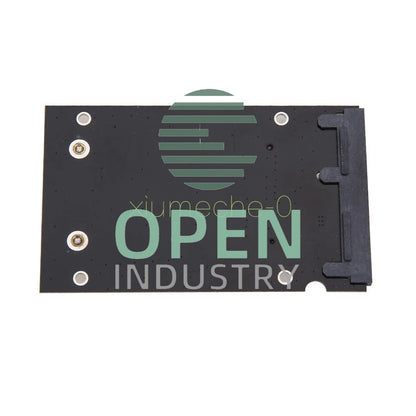 Black Mini Pcie PCI-E SSD mSATA to 2.5" SATA3 Convertor mSATA-SATA Adapter Card