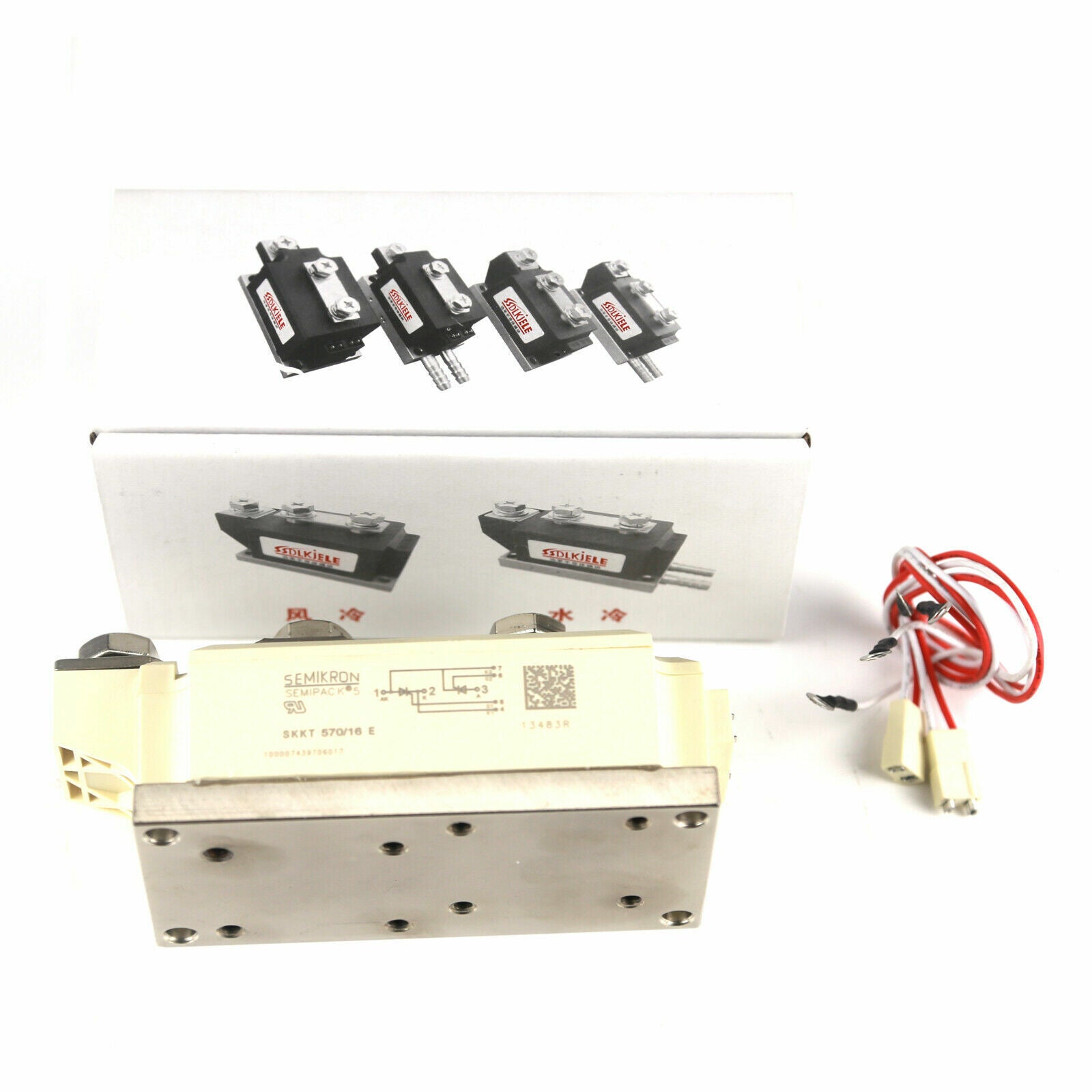 SEMIKRON SKKT57016E POWER DUAL-SCR 570A 1.6KV - SEMIKRON