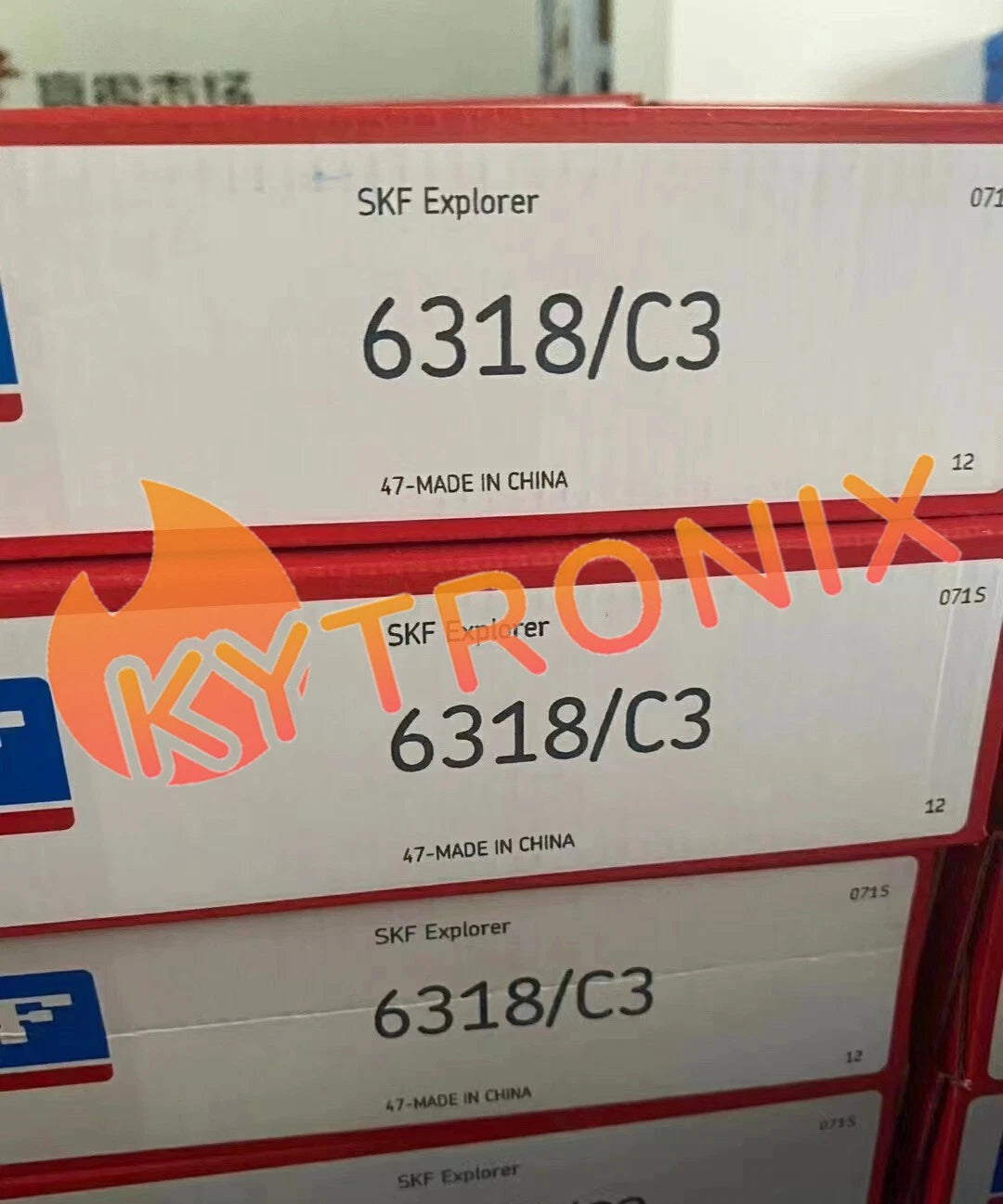 SKF 6318/C3 Deep Groove Ball Bearing 1PCS