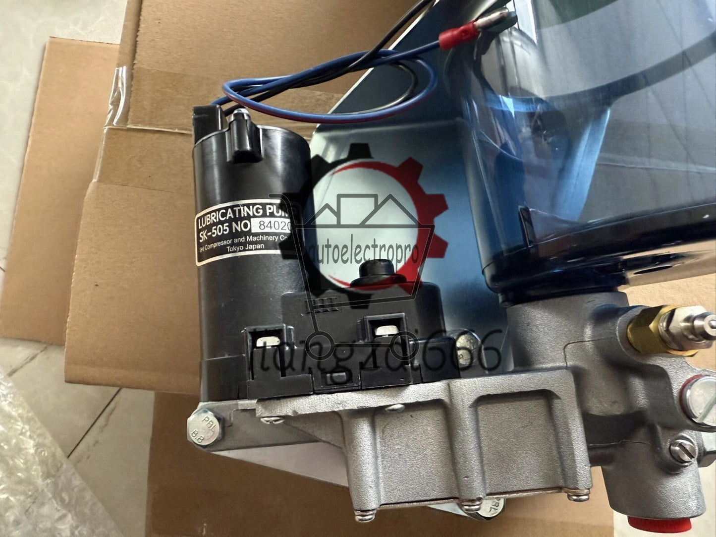 1Pcs For SK-505 24VDC Grease Lubricating Pump with Power