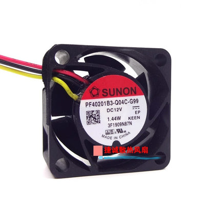 SUNON PF40201B3-Q04C-G99 12V 1.44W 4020 4CM Switch Cooling Fan