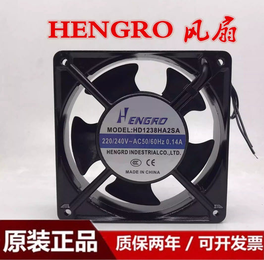 HENGRO HD1238HA2SA AC220V/240V 0.14A 12CM Ball Cooling Fan