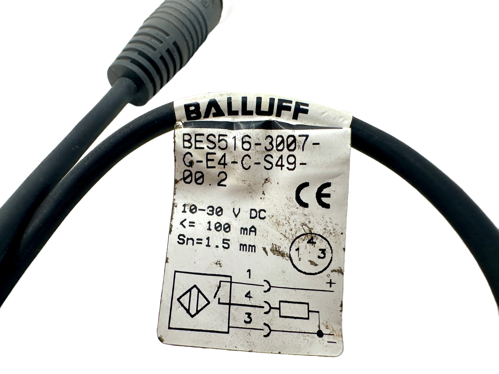 used Balluff BES516-3007-G-E4-C-S49-00.2 Sensor - BALLUFF