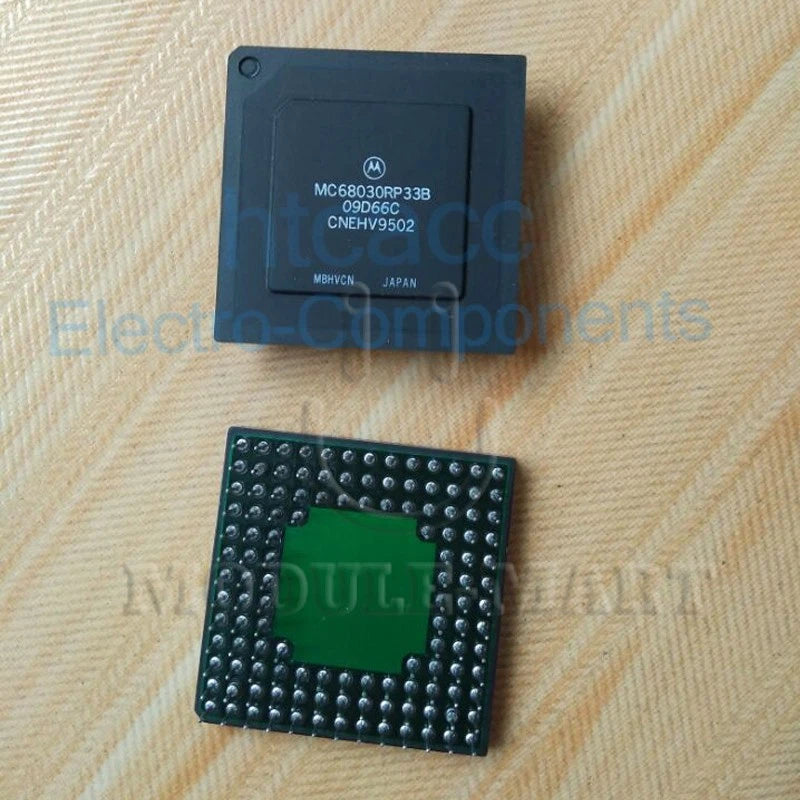 Motorola MC68030RP33B 32-BIT Vintage Microcontroller 33MHz PGA