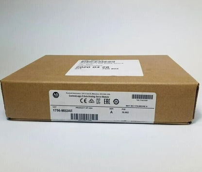 New Factory Sealed AB 1756-M02AE 2-Axis Analog Servo Module - CONTROLLOGIX