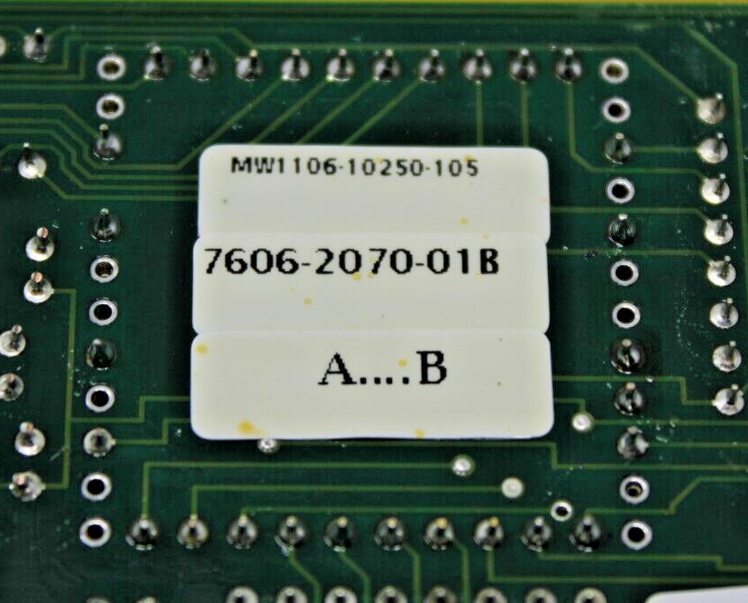 new Presstech Controls 7606-2070-01B Array Board Assembly