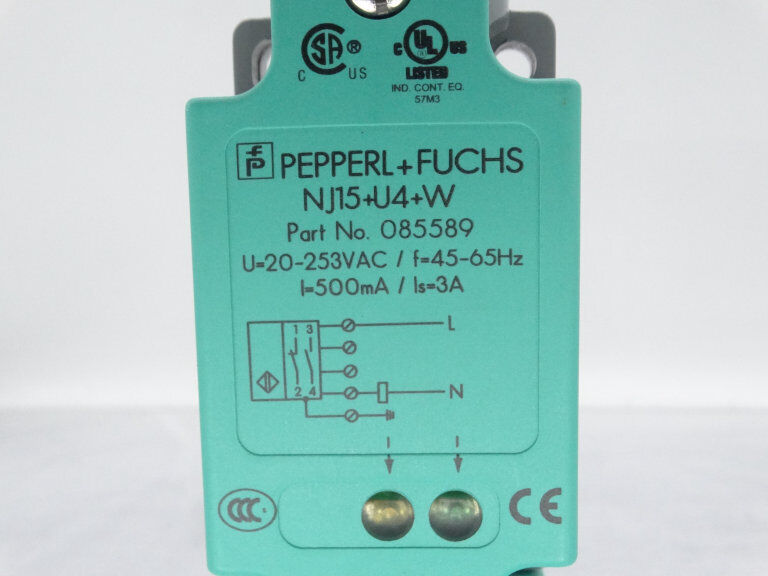 PEPPERL & FUCHS NJ15+U4+W SWITCH - High-Power Switch with 15W, 240V AC, and 4-Port Dual Endpoint Connection - PEPPERL & FUCHS