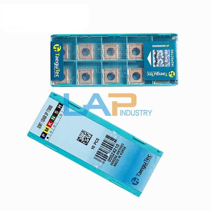 TaeguTec SOMT 130408 CNC Blade with TT9080 Coating - Pack of 10 - TAEGUTEC