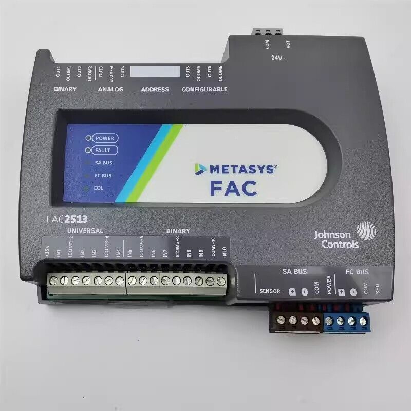 new 1pcs Johnson MS-FAC2513-0 Network Controller Extension Module - JOHNSON CONTROLS