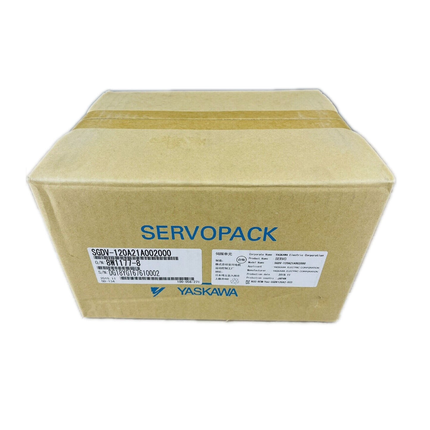 Yaskawa SGDV-120A21A002000 Servo Driver In Box 1PCS - YASKAWA