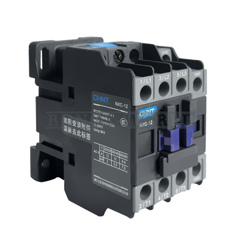 NXC-12 AC Contactor coil voltage 24V - CHNT