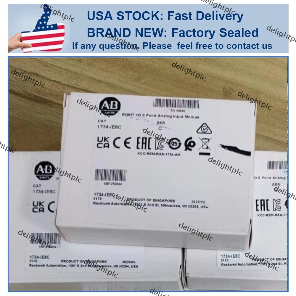 AB 1734IE8C POINT 8 Analog Input Module - New Sealed - AB