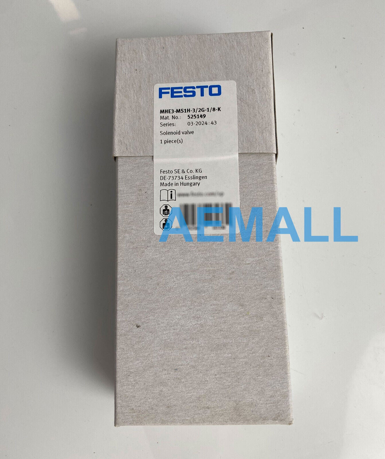 1pcs Festo MHE3-MS1H-3/2G-1/8-K 525149 Solenoid Valve