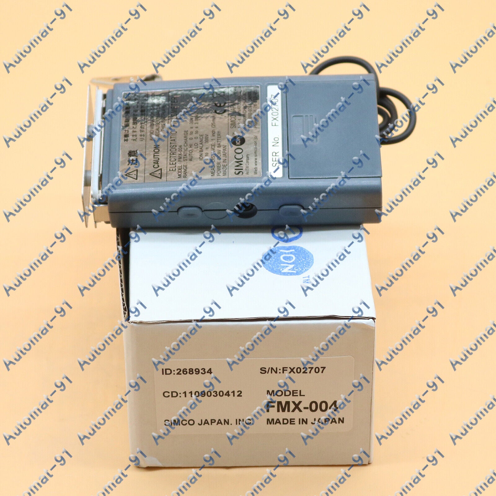 Non-Contact Portable Electrostatic Field Meter, FMX-004, Fast Delivery - KOEED