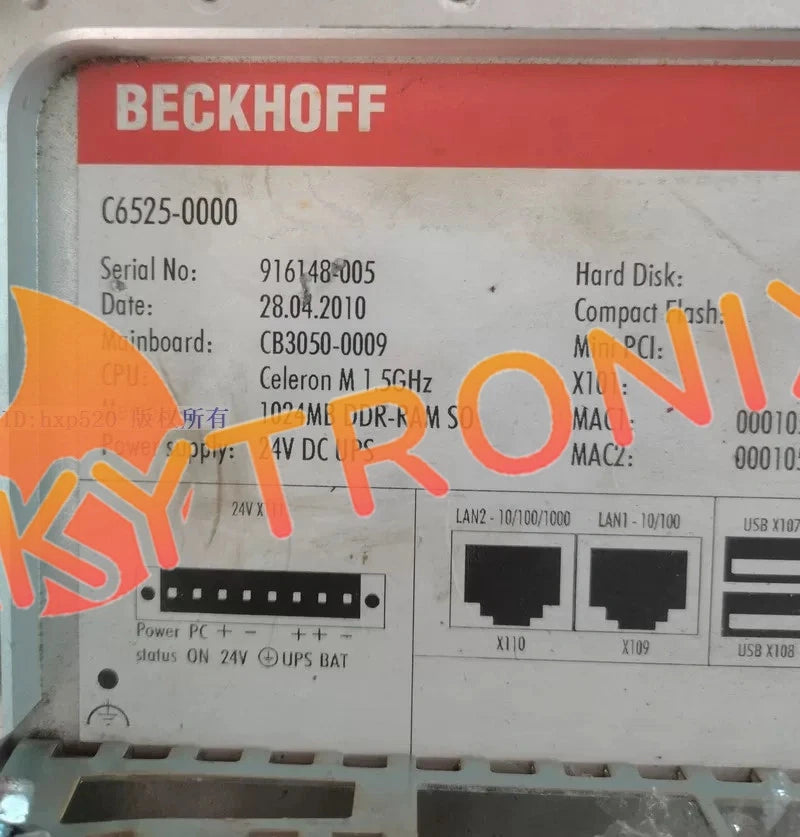 Beckhoff motherboard CB3050-0009 replaces CB3050-0008 1Pcs