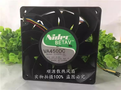 Nidec VA450DC V34809-90 12038 DC12V 3.3A Server Cooling Fan