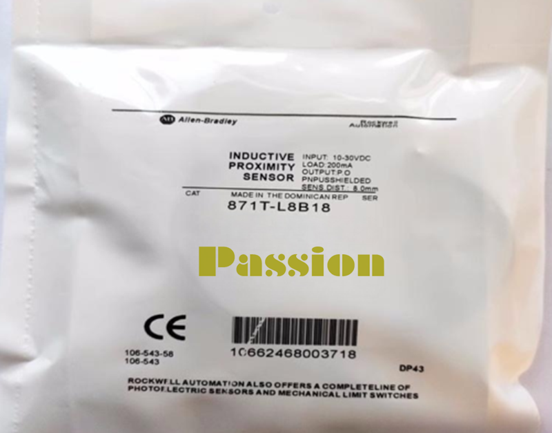 1Pcs   FOR 871T-L8B18  Proximity Switch sensor