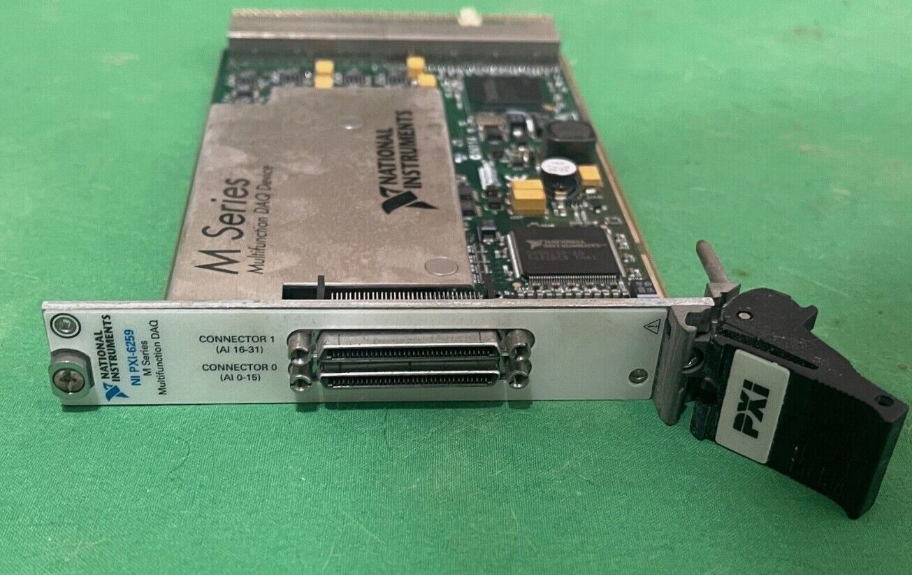 National Instruments PXI-6259 DAQ Card 32-Channel Analog Input Multifunction - NATIONAL INSTRUMENTS