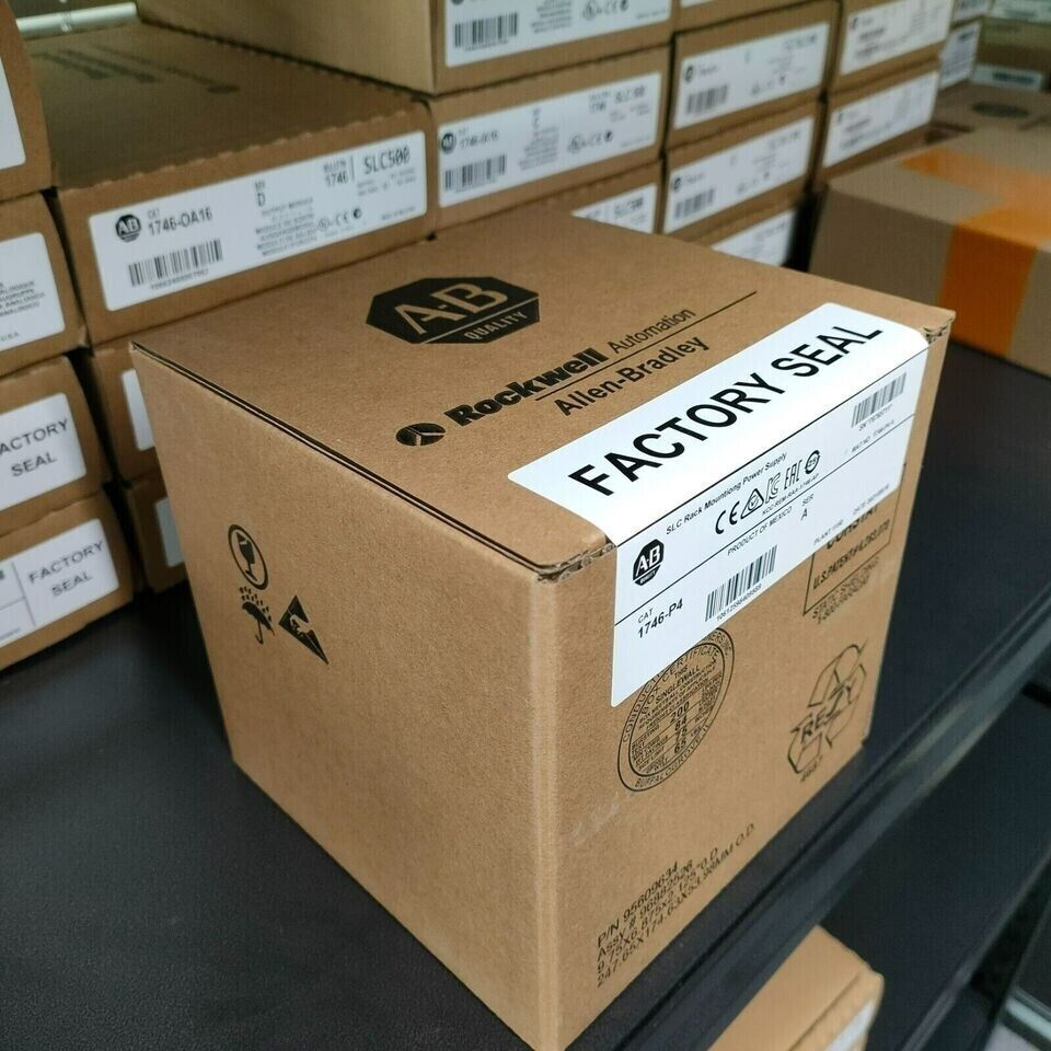 New Factory Sealed AB 1746-P4 SER A SLC 500 SLC Rack Mount Power Supply - FACTORY SEALED AB