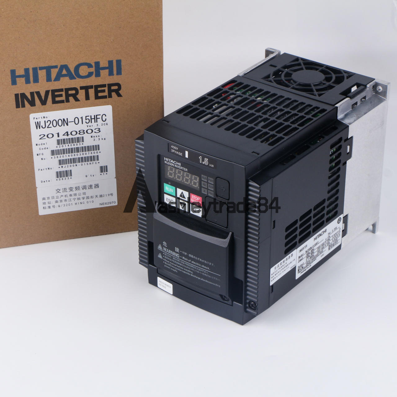 1.5 KW HITACHI Inverter WJ200N-015HFC new product - HITACHI
