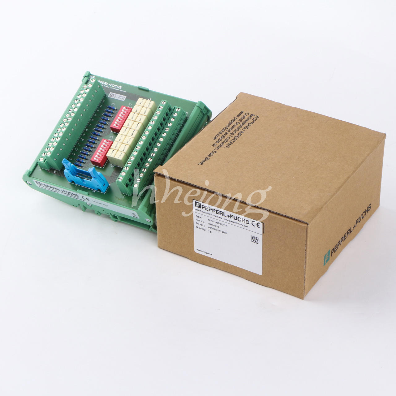 Pepperl+Fuchs Terminal Board P+F FI-PFH-NS0137-R, Compact and Durable - PEPPERL+FUCHS