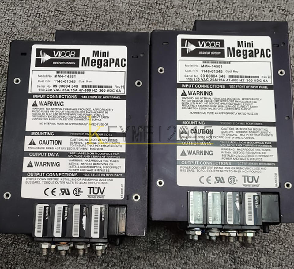 Used ONE VICOR Power Supply MM4-14581 1140-01345 - VICOR