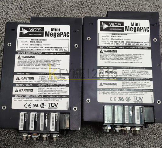 Used ONE VICOR Power Supply MM4-14581 1140-01345 - VICOR