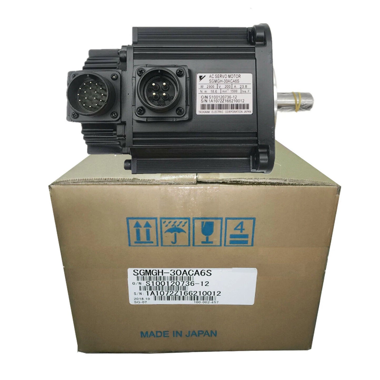 1PC YASKAWA SGMGH-30ACA6S SGMGH30ACA6S AC Servo Motor#k
