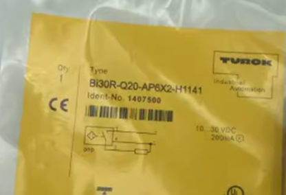 Turck Bi30R-Q20-AP6X2-H1141 Inductive Proximity Switch Ring Sensor 10-30VDC - TURCK