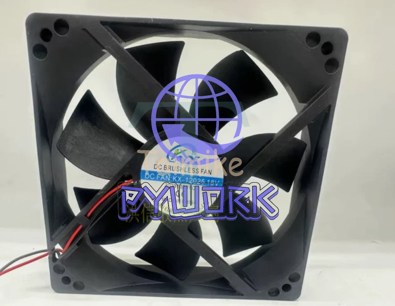KX Fan DC FAN:KX-12025 FAN DC 18V 12025 12cm 2 WIRE COOLING FAN 1z,k8p
