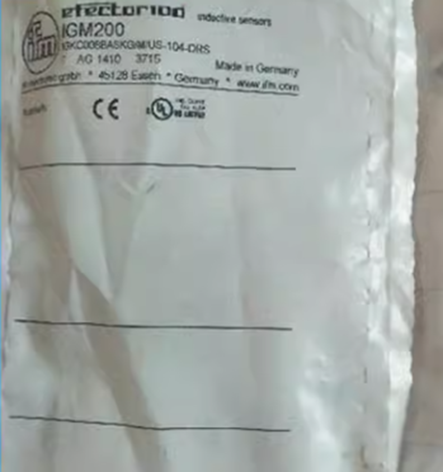 IFM IGM200 IGKC008 Proximity Switch - IFM