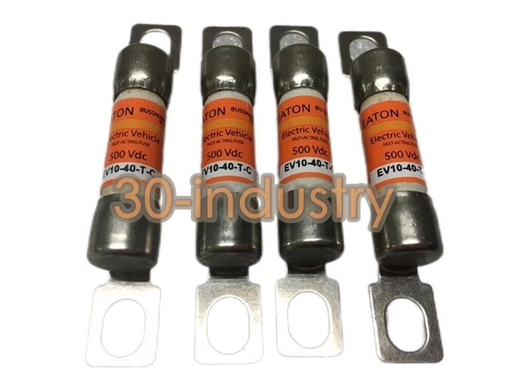 10pcs Eaton EV10-40-T-C 40A 500Vdc Electric Vehicle Fuses - EATON