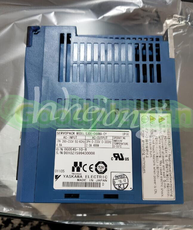 1PCS Yaskawa Servo Driver SJDE-04ANA-OY