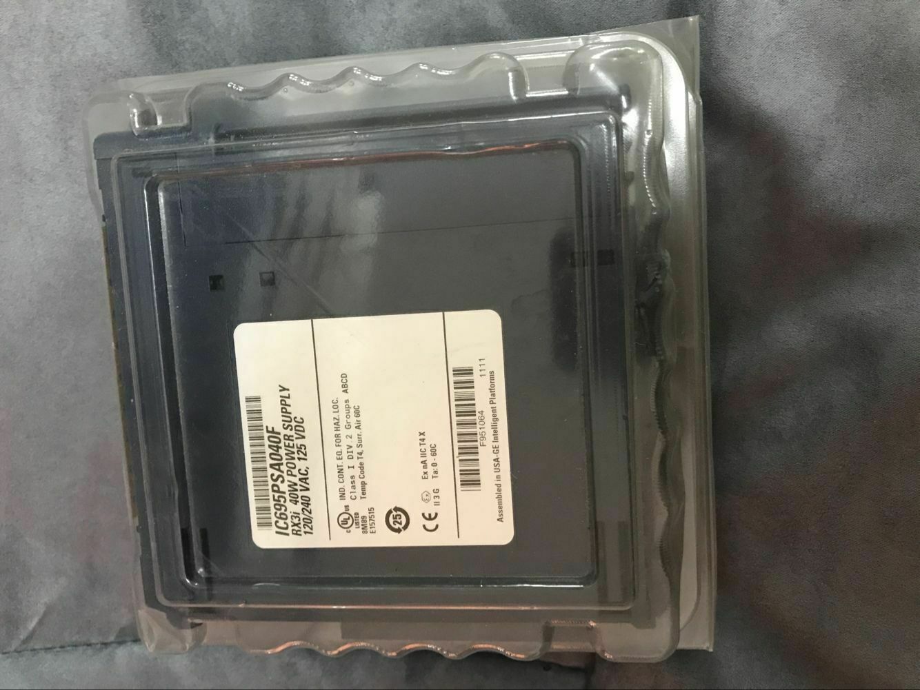 GE Fanuc Power Supply IC695PSA040 - In Box - GE FANUC