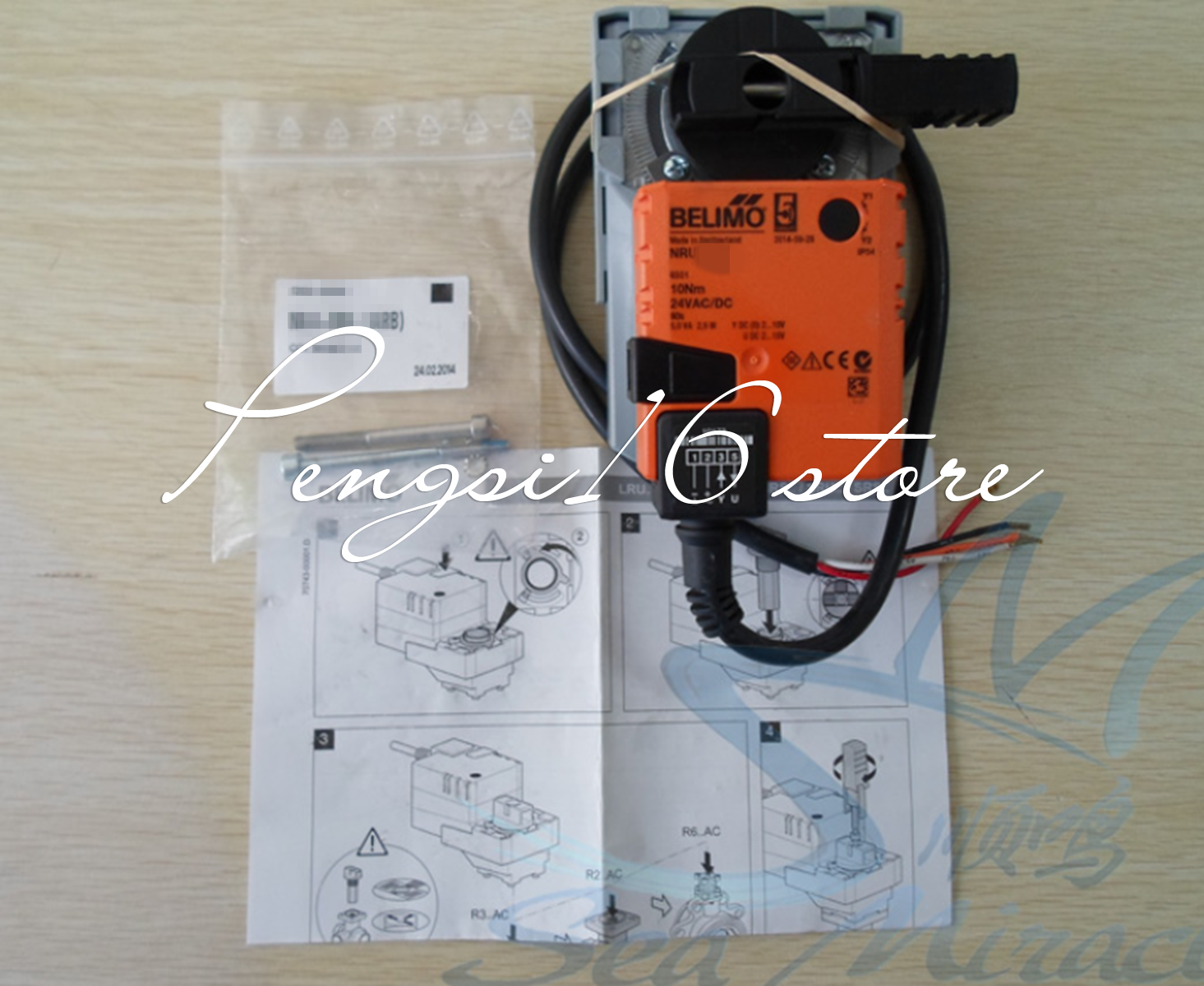 new 1PC NR24A-SR Angle-stroke electric ball valve actuator driver - OMRON