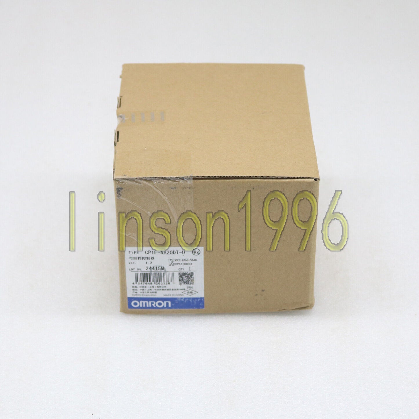 Omron CP1E-NA20DT-D PLC Output Module 1 Year - OMRON
