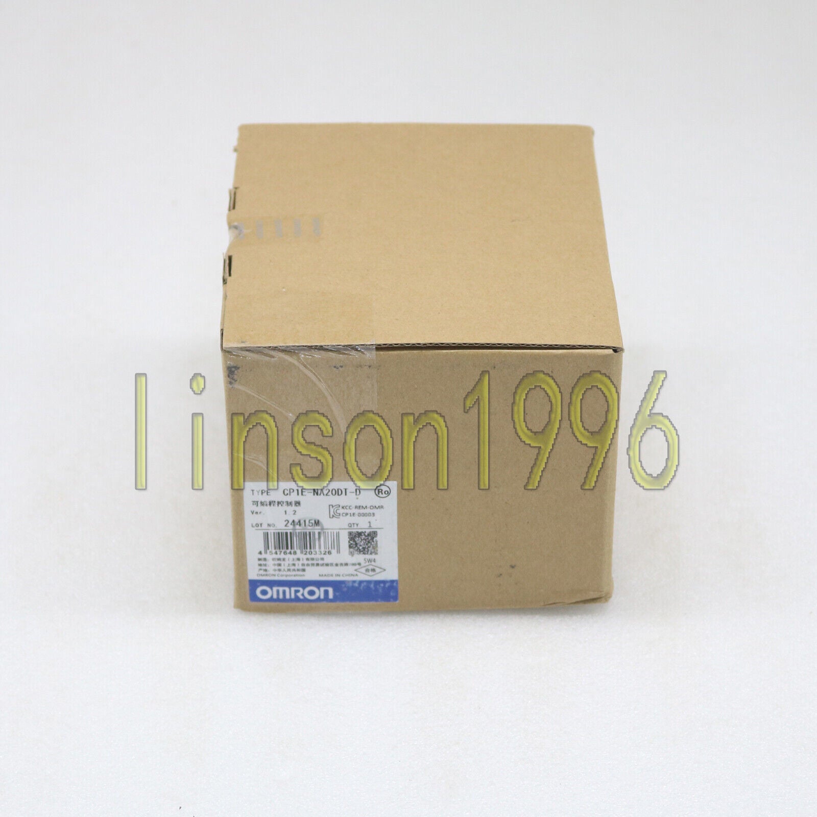 Omron CP1E-NA20DT-D PLC Output Module 1 Year - OMRON