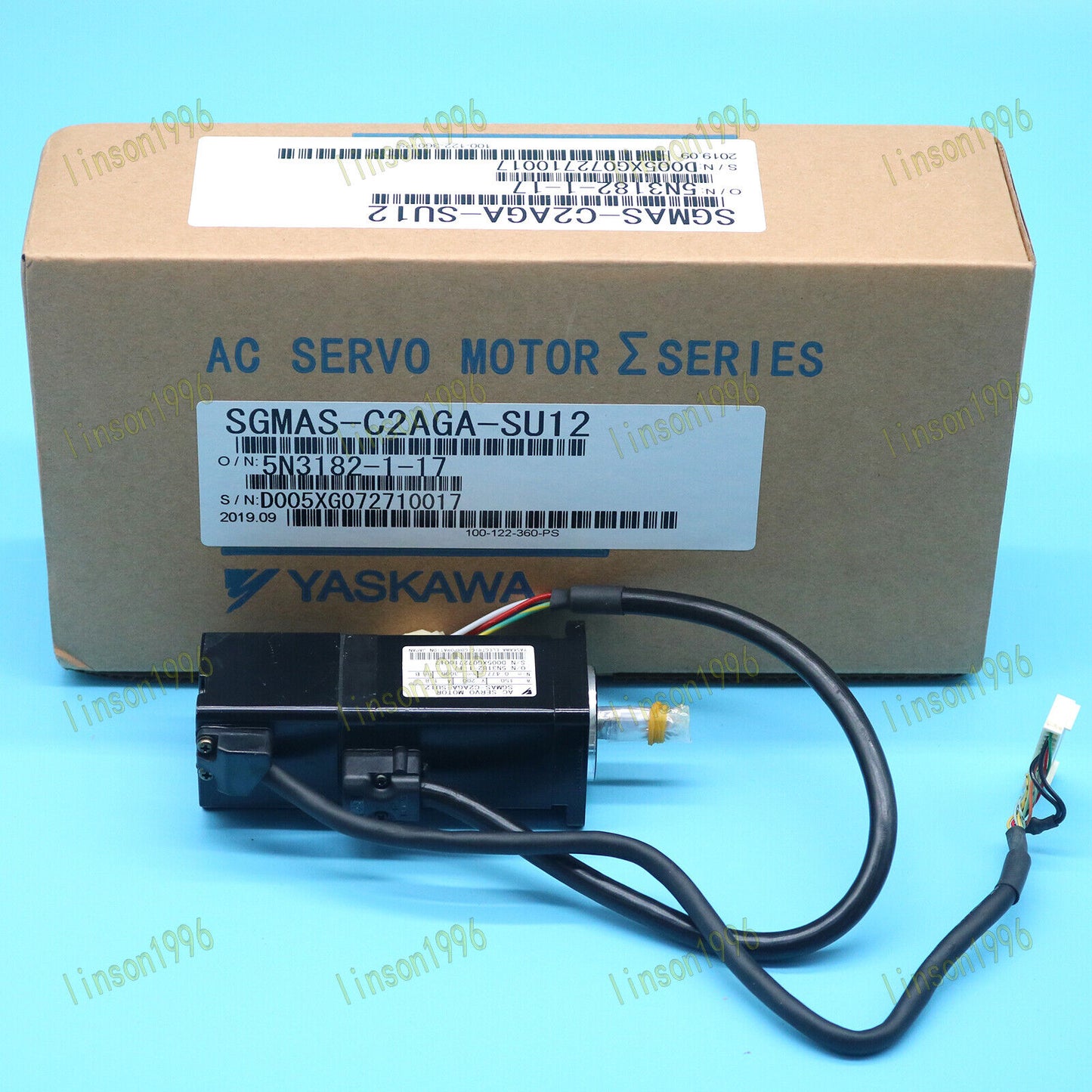 New 1PCS SGMAS-C2AGA-SU12 Yaskawa Servo Motor Spot Stock - YASKAWA ELECTRIC CO., LTD.