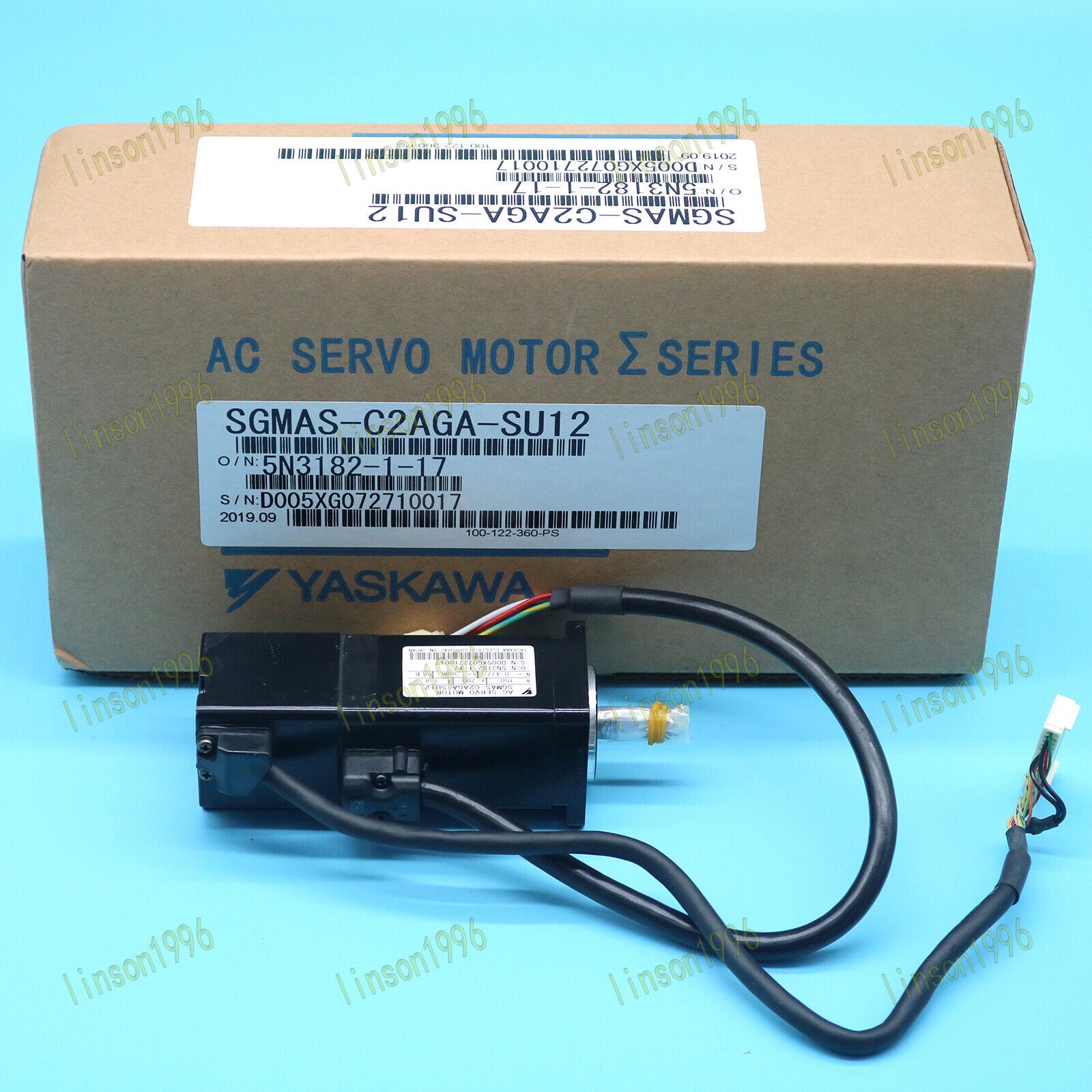 New 1PCS SGMAS-C2AGA-SU12 Yaskawa Servo Motor Spot Stock - YASKAWA ELECTRIC CO., LTD.