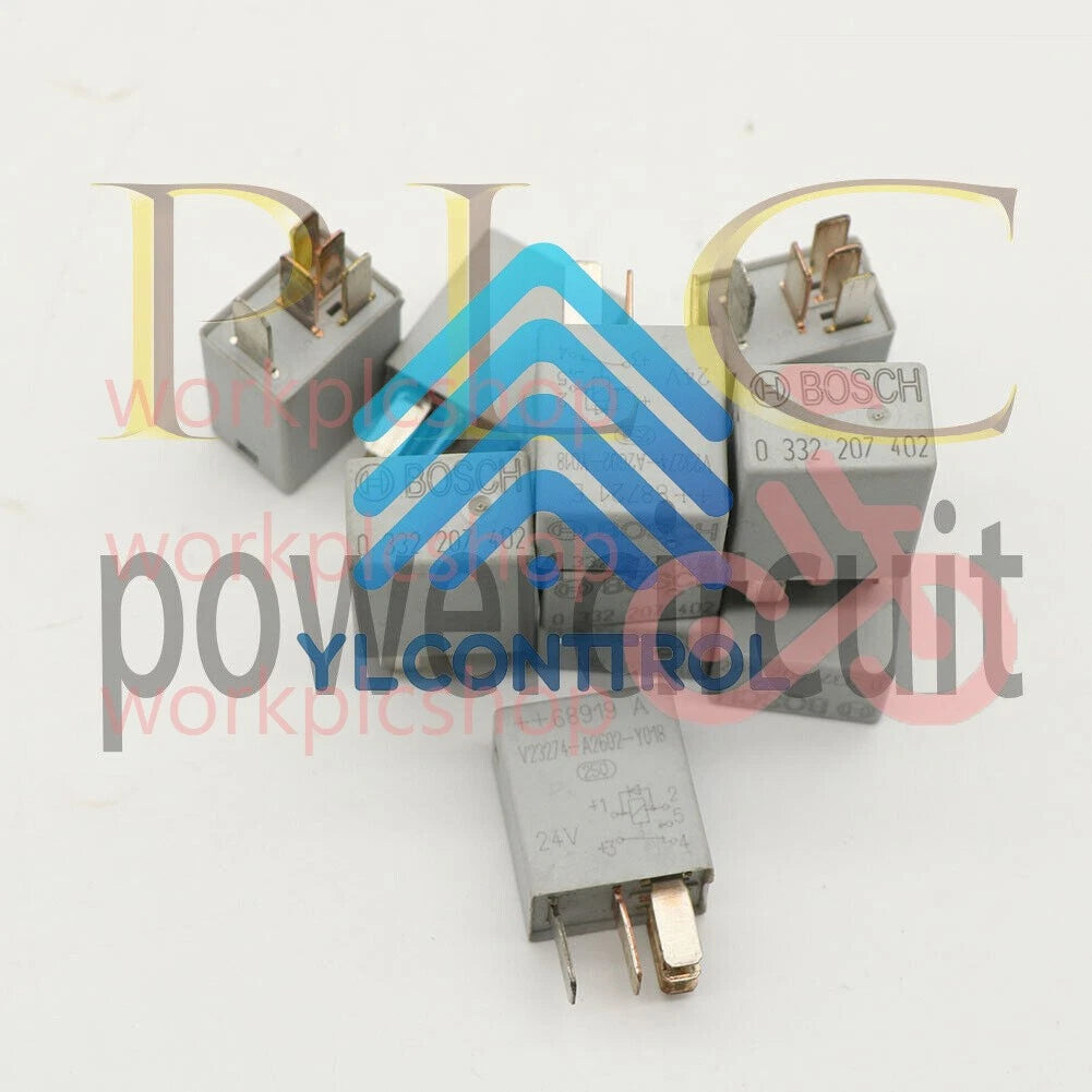 10Pcs BOSCH 0332207402 24VDC Automotive Relay 5Pins V23274-A2602-Y018~
