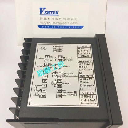 1pcs VERTEX VT4926+/SSR/TC Temperature Controller