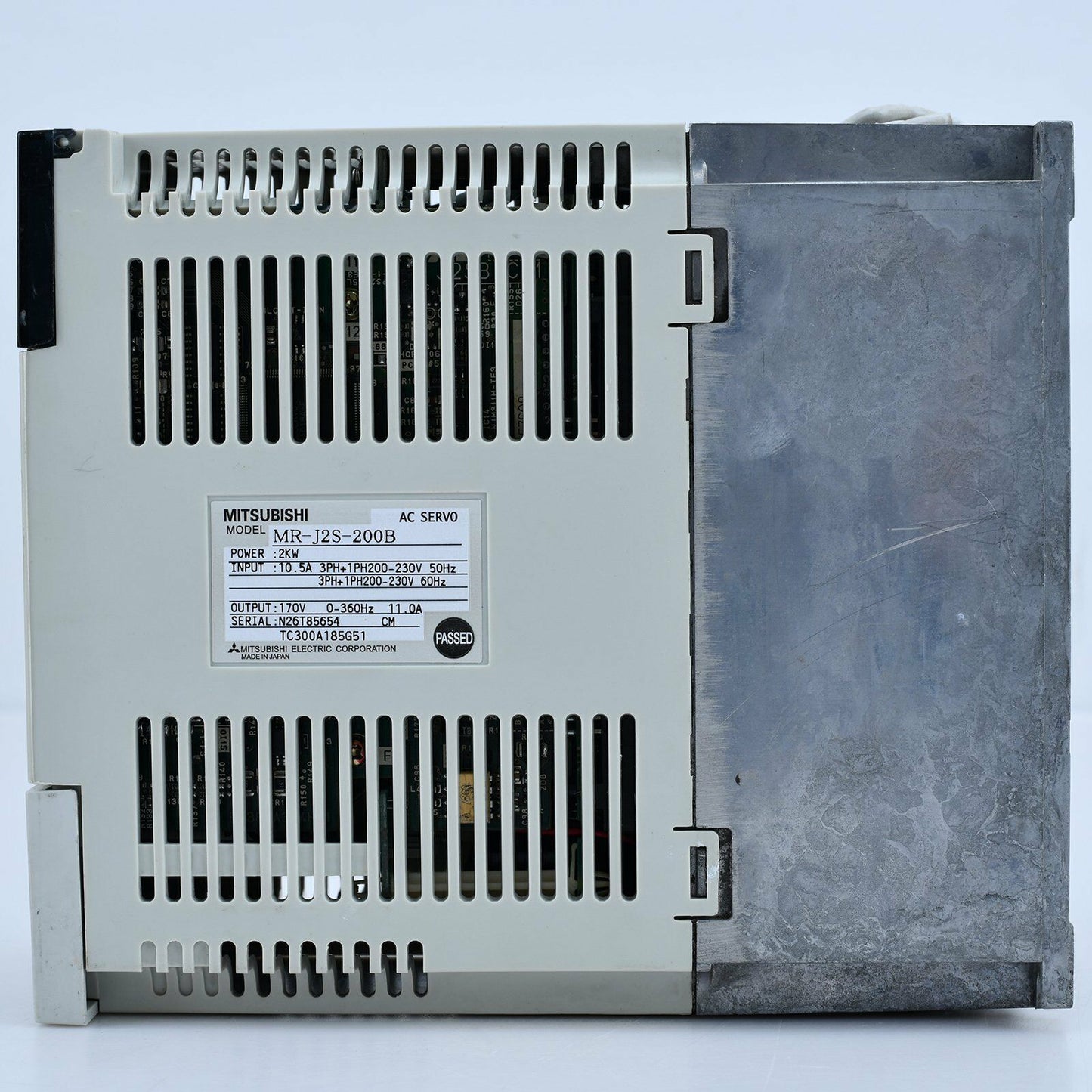 Used Mitsubishi AC Servo Amplifier MR-J2S-200B - MITSUBISHI