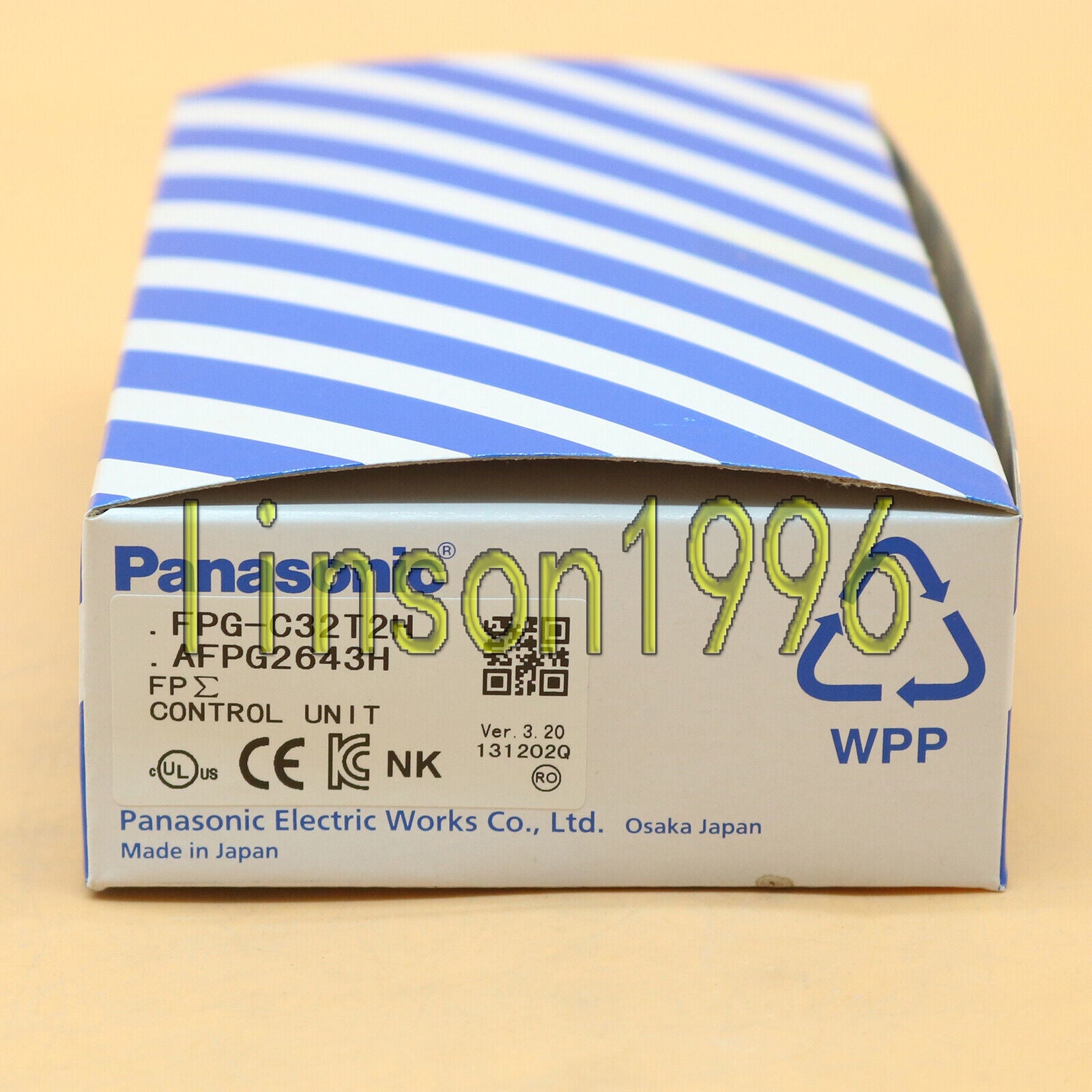 Panasonic Control Unit FPG-C32T2H (AFPG2643H) In Box - PANASONIC