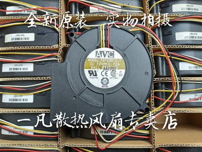 1pcs   AVC F9733B12LT 9733 12V 0.72A turbo cooling fan