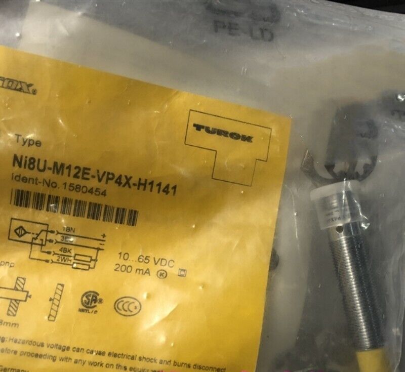 TURCK Ni8U-M12E-VP4X-H1141 PROXIMITY SENSOR - TURCK