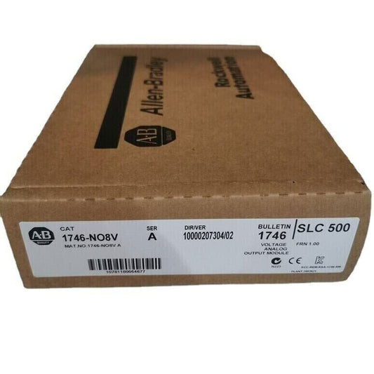 Sealed Allen Bradley 1746-NO8V SLC 500 High Density Volt 8P Output Module - ALLEN BRADLEY