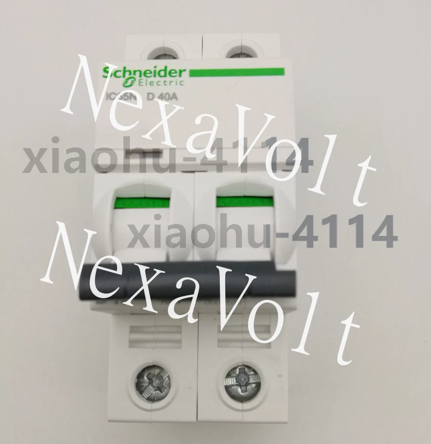 1PC Schneider iC65N type D Series Circuit breaker iC65N 2P D40A A9F19240 ~